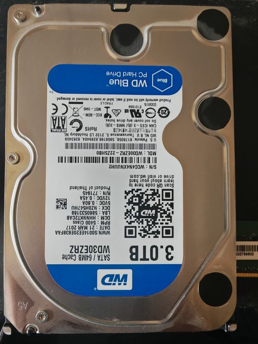 Озу Ddr4 НDD 3TB