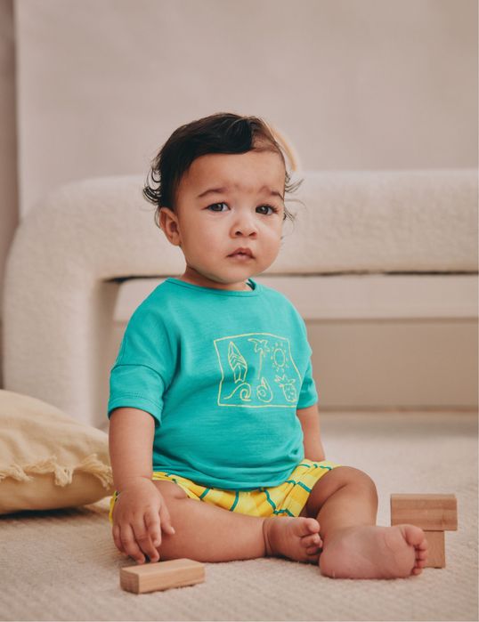 Детски комплект Next тениска и панталонки