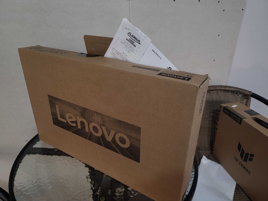 Laptop (Gaming) NOU la cutie Lenovo cu Ryzen 5 + 16GB ram si SSD 512GB