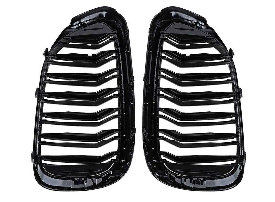 Grile Duble Radiator Nări Negru Lucios M BMW Seria 5 G30 G31 G38 M5