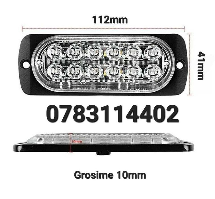 Coarne Remorca–Lampa Numar LED–Lampi Gabarit–Platforma–Trailer–Rulota
