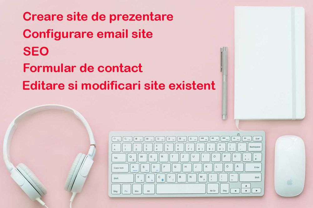 Creare site WEB Promovare Realizare site de prezentare