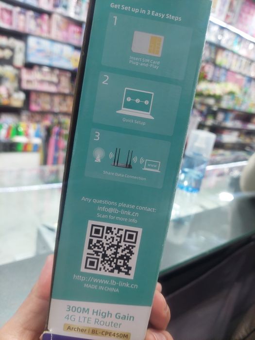 Wi fi 4G Роутер LB-link сим карта