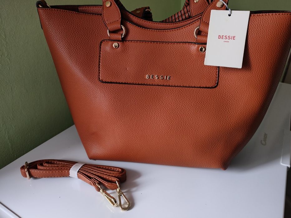 Geanta dama/mocasini piele