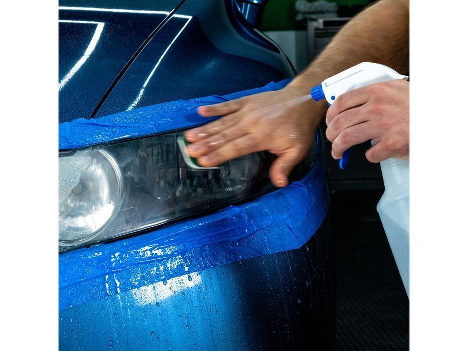 Kit restaurare far, lustruire, polishat, faruri, Turtle Wax Speed
