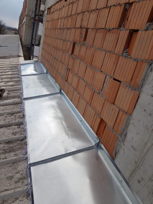 rost dilatare din tabla zincata colorata gri antracid rosu maro alb