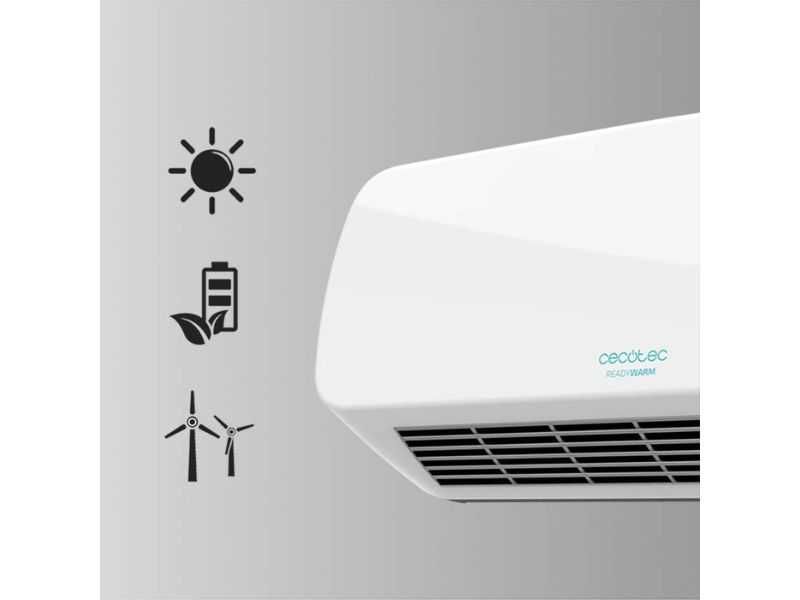 Стенен Керамичен Отоплител Cecotec Ready Warm 5200 – 2000 W