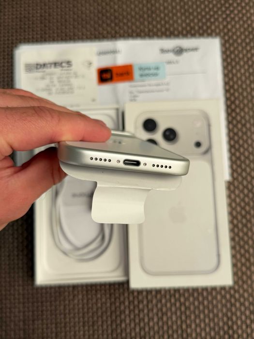 24М ГАРАНЦИЯ! iPhone 17 Pro Лизинг от 40€/мес Silver 256GB сив / бял