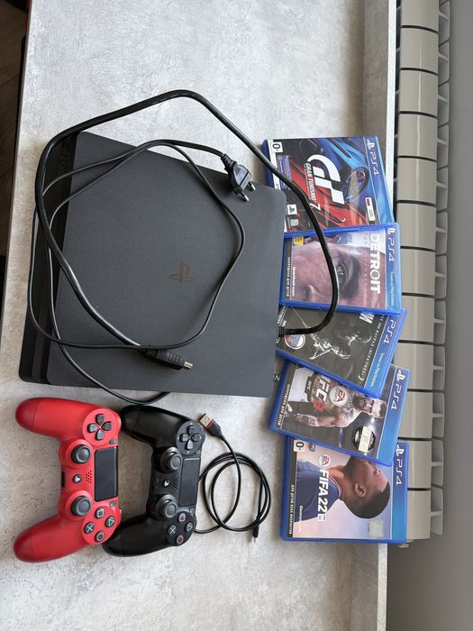 ps 4 slim ,на 1 терабайт