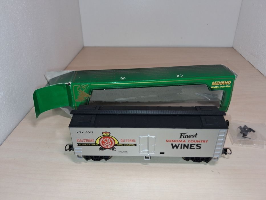 Vagon acoperit mehano trenulet electric scara H0