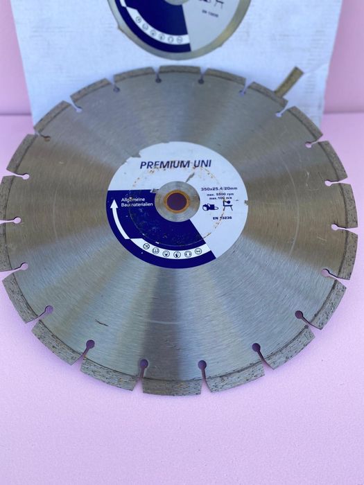 Disc diamantat Premium Uni, 350 x 25,4/20mm
