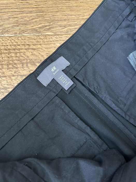 Черно мъжко сако + панталон на H&M SLIM FIT