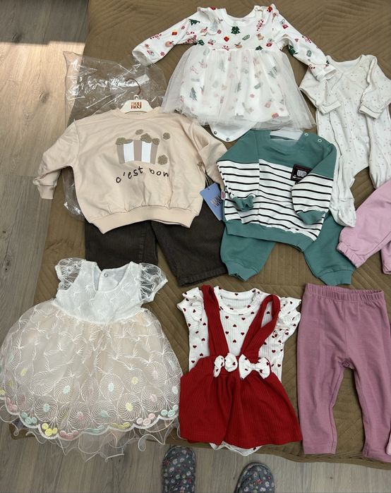 Вещи на девочку 3-6 месяцев