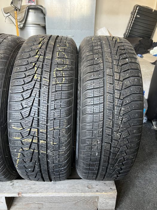 4 jante BMW seria 2 , 5x112 + anvelope iarna 205/60/16 Hankook!