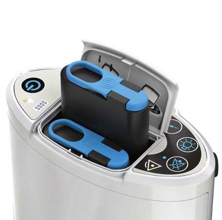 Преносим мобилен концентратор Platinum -4 БАТЕРИИ - БЕЗ ЗАБЕЛЕЖКИ!