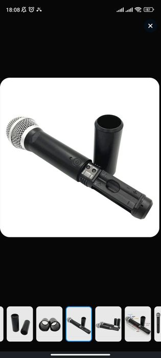 Крышка микрофона shure