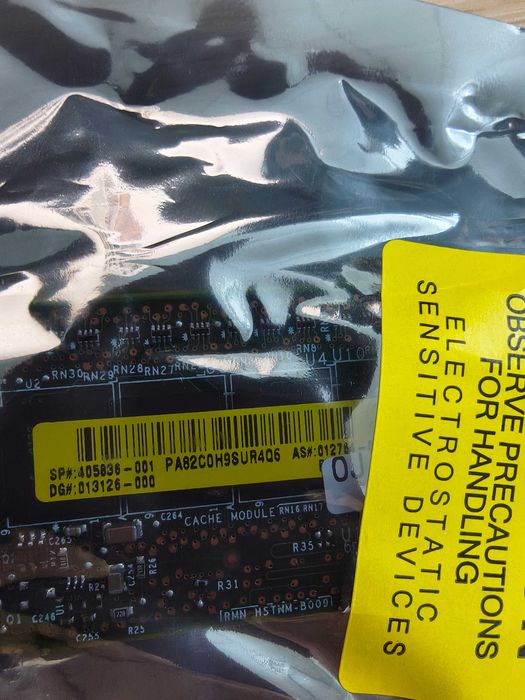 HP Smart Array Cache Module 256MB server – P/N 405836‑001 – Nou. Sigilat!
