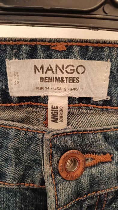 Blue jeans blugi pantaloni dama/fete mango koton zara reserved sinsay