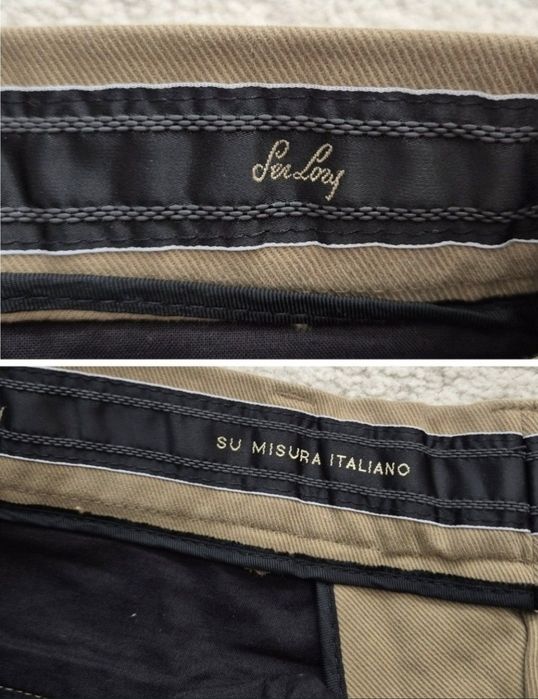 Pantaloni de lux Su Misura Italiano, Slim, Bărbați - 46