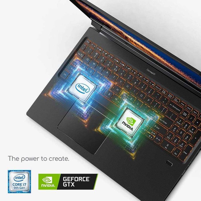 Laptop Acer ConceptD 3 – i7 9750H, 24GB RAM, GTX 1650 4GB