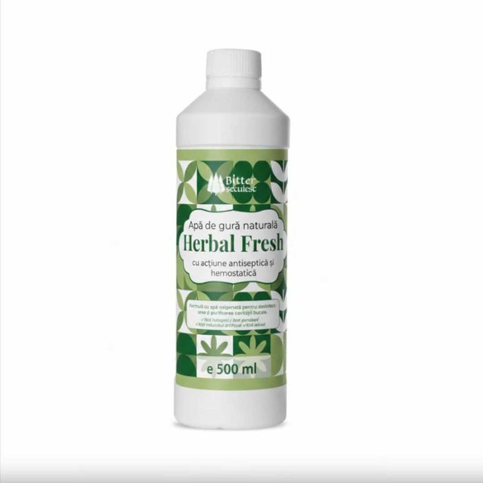 Herbal Fresh – Apă de Gură naturală (500 ml)
