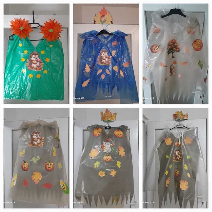 Costume copii materiale reciclabile