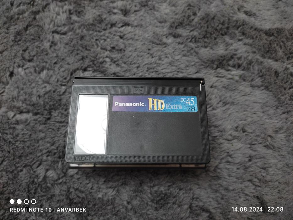 Видеокассета для видеокамеры формата VHS-C Panasonic HD Extra EC-45