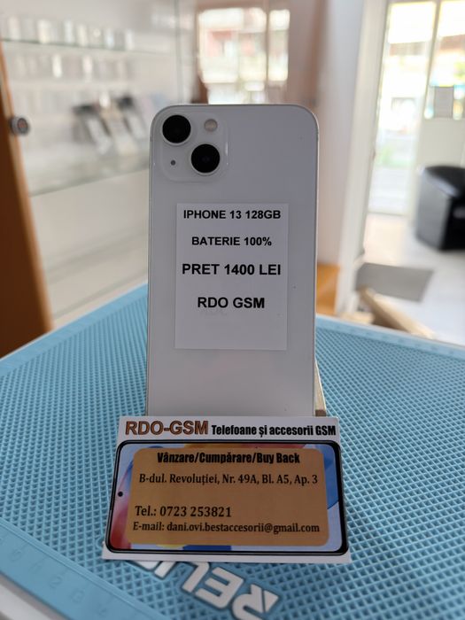 Iphone 13 128Gb Roze/Silver Neverlock/Garantie