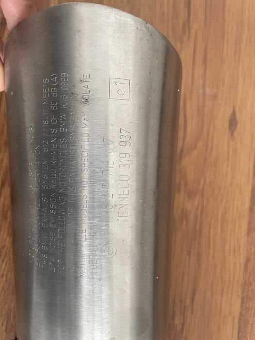 Toba / Evacuare finala moto BMW S1000RR