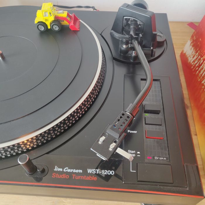 Pick up/dj/platan /Jim Carson WST-1200-studio turntable-direct drive-