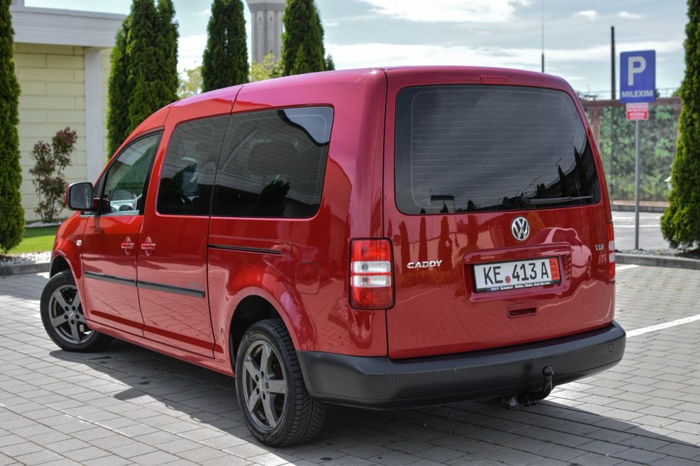 Volkswagen Caddy Maxi 1.6 Tdi 105Cp-Euro5-2012-7Locuri-RollcaliEdition-Climatic-Carlig-Jante-Maxi—