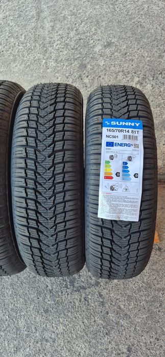 4 anvelope M+S noi Sunny 165/70/14,dot 2025 Pretul este pe bucata.