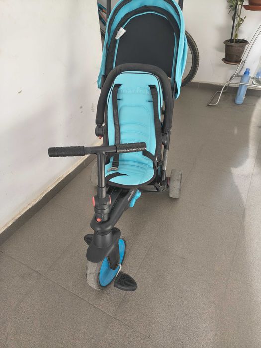 Сгъваема триколка 6-в-1 smarTrike STR3, синя