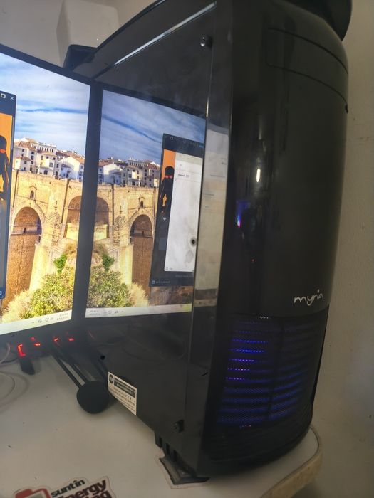 Pc gaming i7 7700 16 GB DDR4 Radeon Rx 6500xt ssd 2400 hdd500