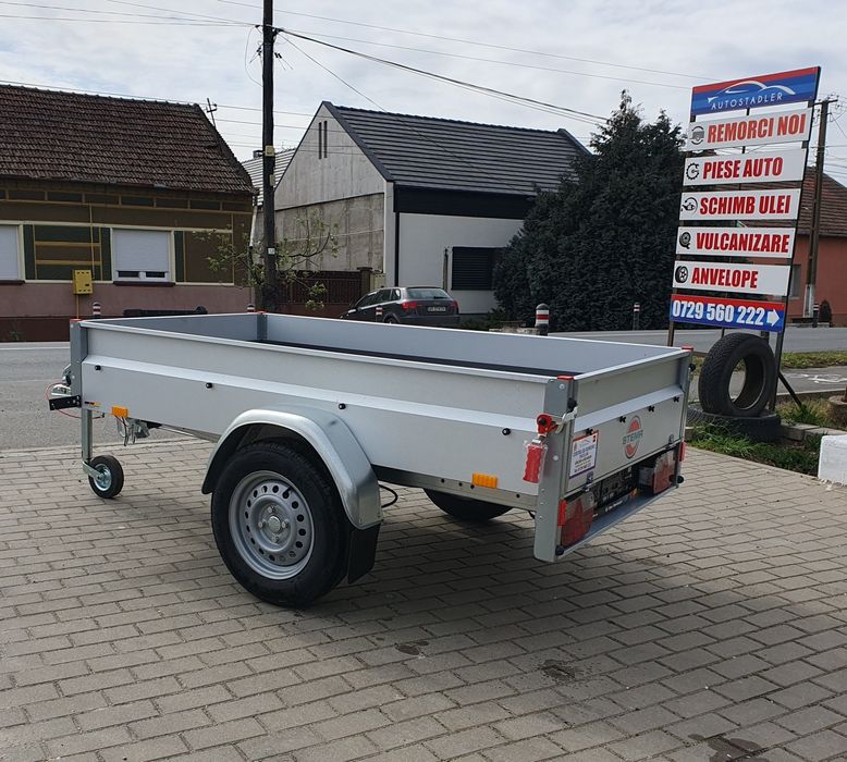 Remorca Stema Basic 750kg cu sistem de fănare