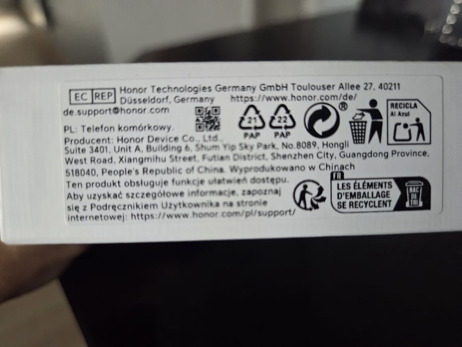 Telefon mobil HONOR 400 Dual SIM 8GB RAM 512GB ROM Midnight Black