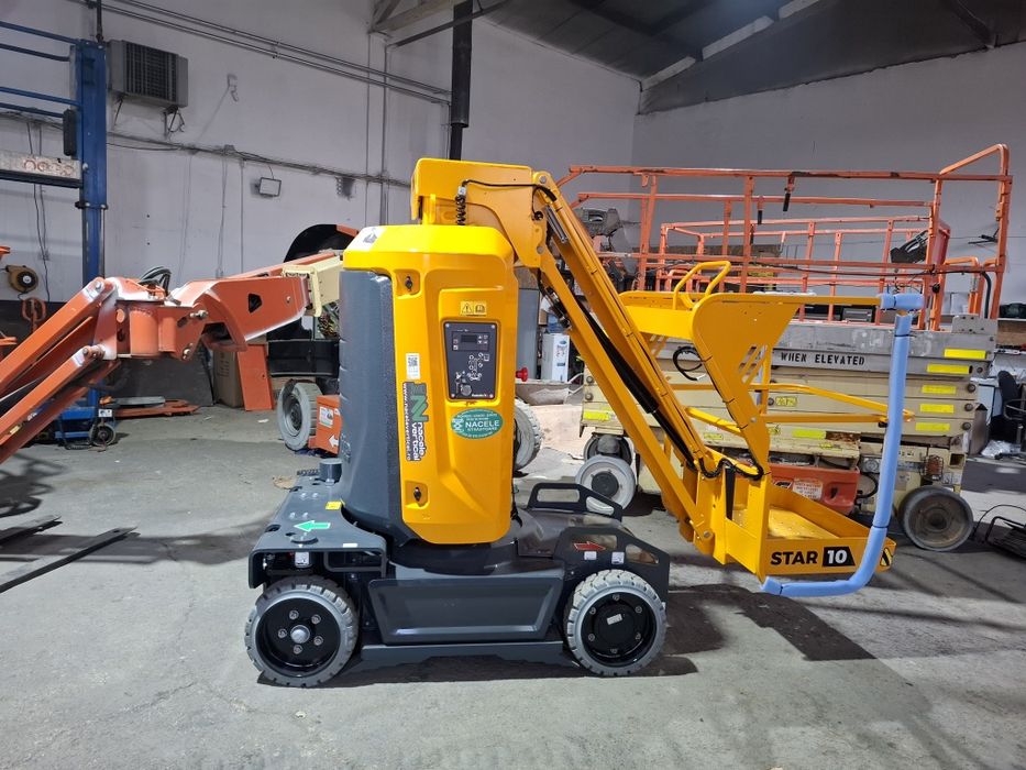 Inchirieri nacele Satu Mare, nacele electrice si diesel, foarfeca pana la 18m, brat articulat pana la 28m, alternativa la schela