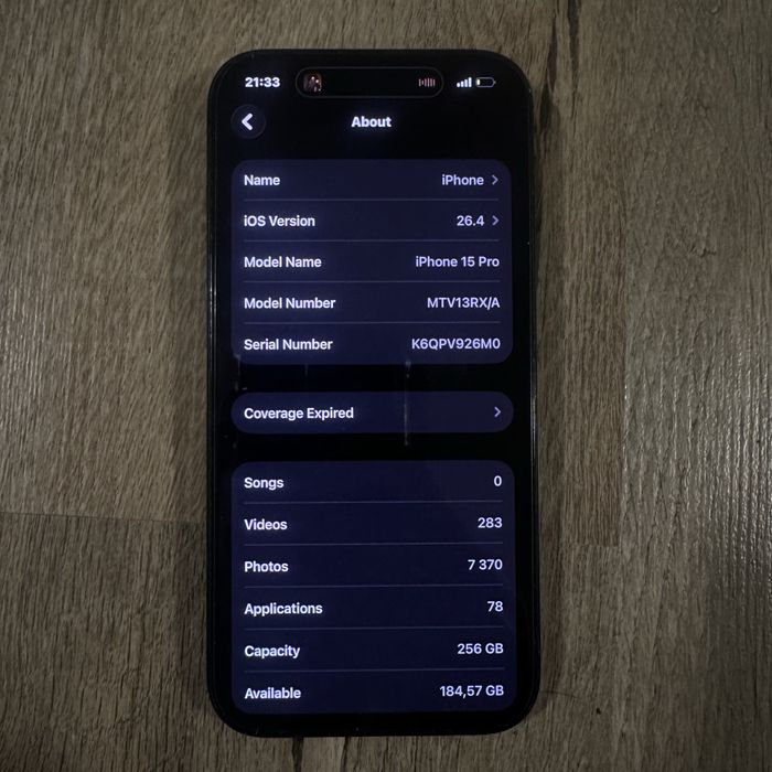 iPhone 15 Pro 256gb