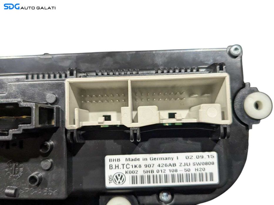 Panou Modul Unitate Comanda AC Aer Conditionat Clima Climatronic Volkswagen Caddy 4 2010 - 2025 Cod 1K8907426AB 5HB012108-50 [N4079]