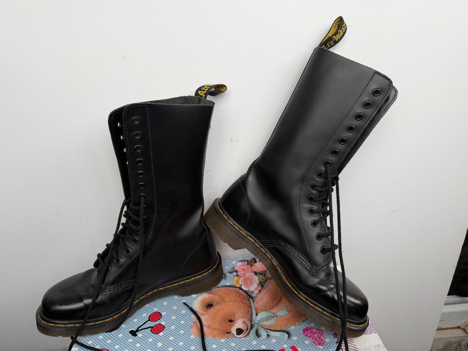 Dr Martens 14 Eyelet Boots Black''оригинални боти 41 номер