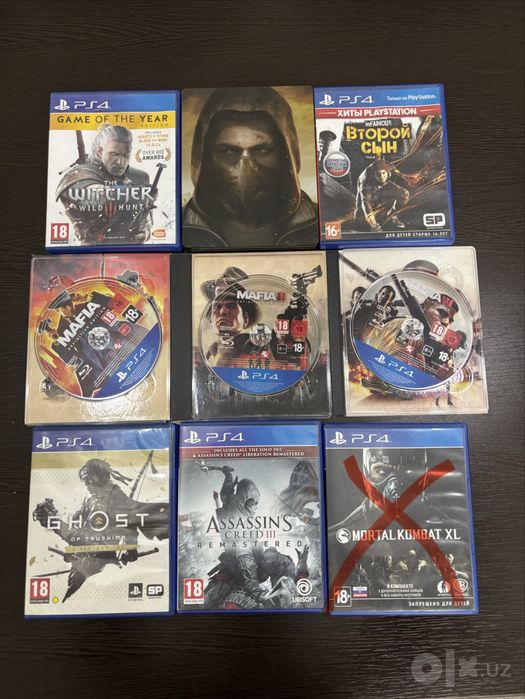 Игры/диски на playstation 4 ps4
