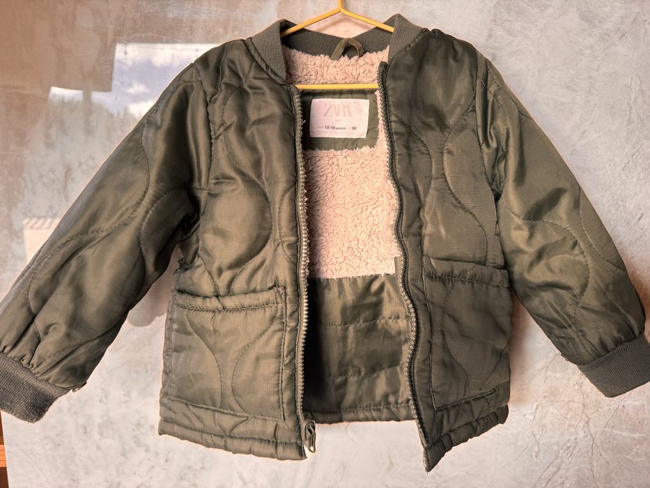 Анорак Есенно-Зимно Двойно Яке Zara Kids 12-18 месеца