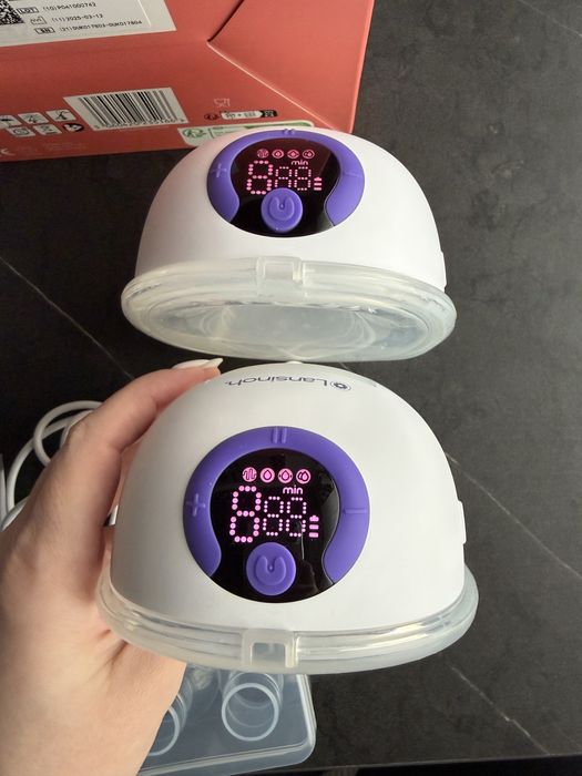 Pompa de san Lansinoh Double Wearable + CADOU