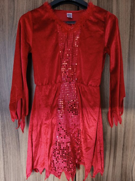 Costum fată Halloween Mica diavoliță, drăcușor