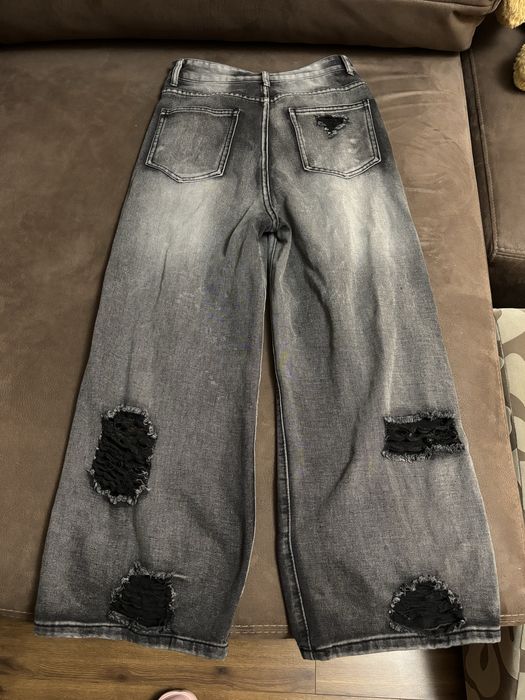 Рваные baggy брюки в стиле grunge