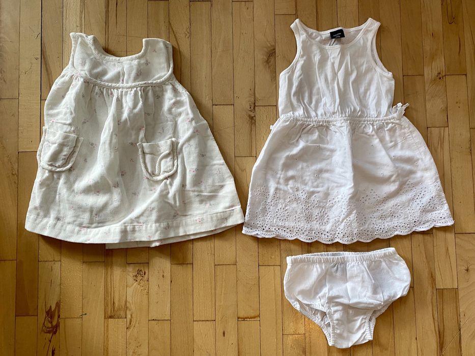 Рокля Gap 18-24м и Cyrillus 12м