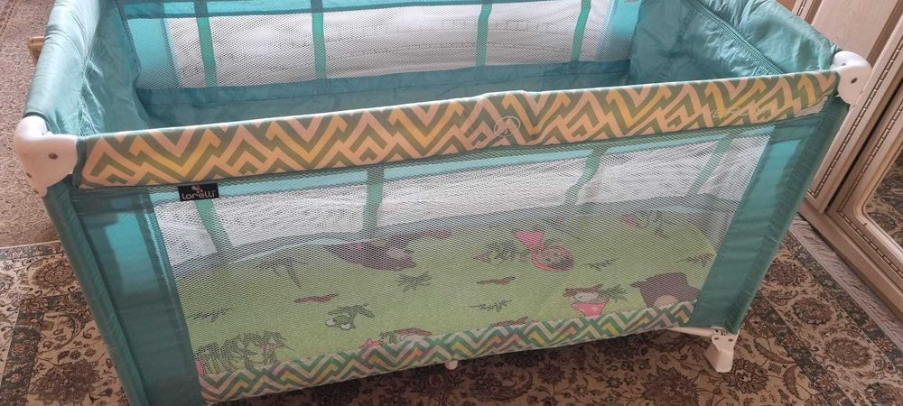 Кроватка трансформер манеж