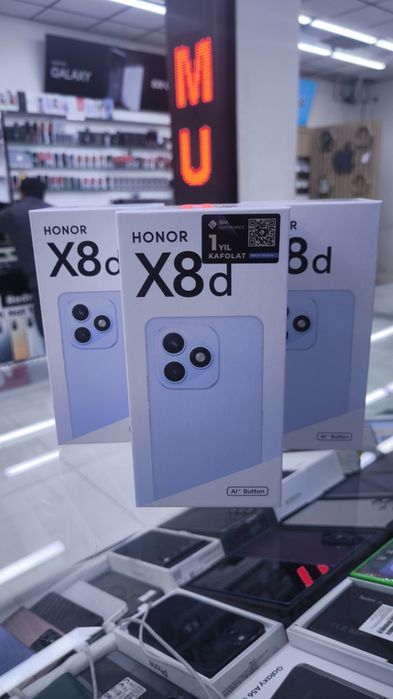 xonor X8d 8/256 yangi