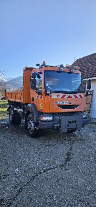 Renault Midlum 4x4 – basculabil 2 părți – reductor + blocante