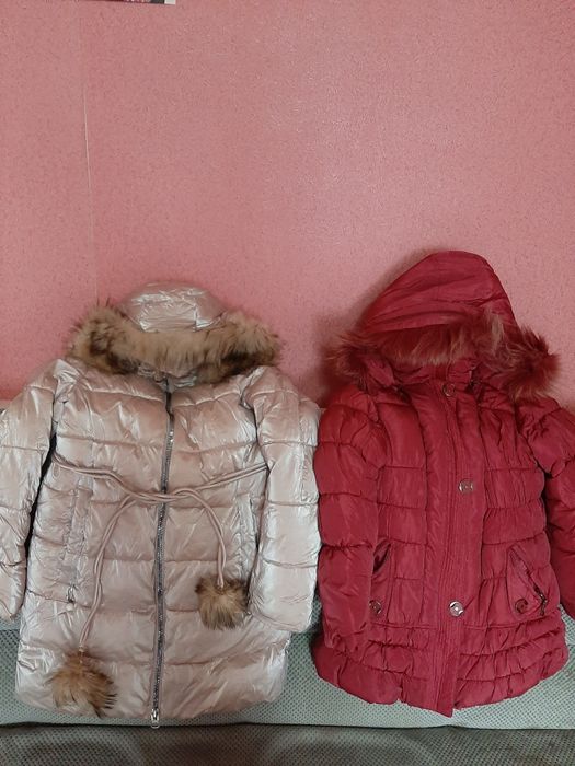 Зимний пуховик на девочку